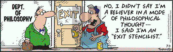 Frank and Ernest on Tuesday July 3, 2018 Comic Strip