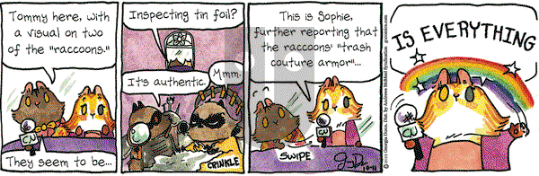 Breaking Cat News on Friday October 11, 2019 Comic Strip