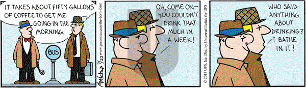 The Born Loser on Monday July 22, 2013 Comic Strip