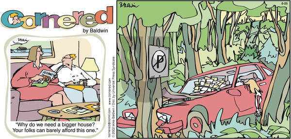 Cornered on Sunday August 25, 2002 Comic Strip