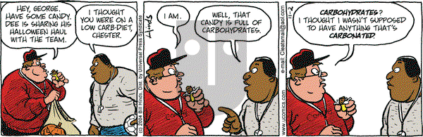 Cleats on Tuesday November 2, 2004 Comic Strip