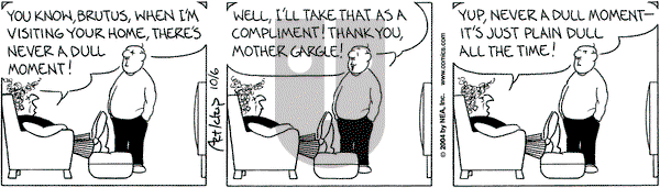 The Born Loser on Wednesday October 6, 2004 Comic Strip