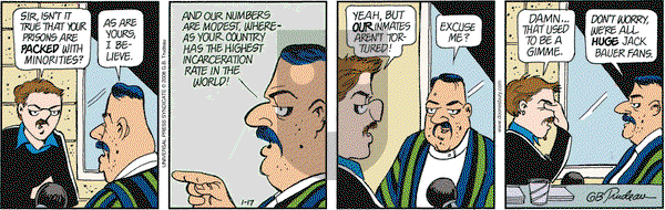 Doonesbury on Thursday January 17, 2008 Comic Strip