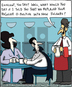 The Argyle Sweater on Thursday March 26, 2009 Comic Strip