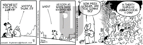 Over the Hedge on Saturday October 3, 1998 Comic Strip