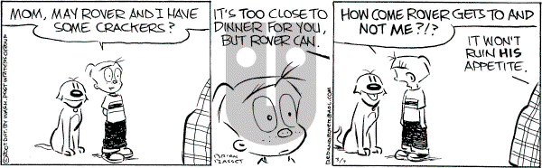 Red and Rover on Wednesday March 7, 2007 Comic Strip