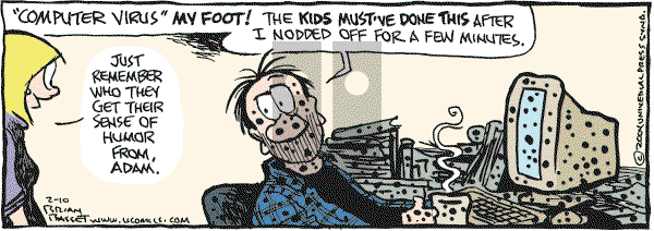 Adam@Home on Tuesday February 10, 2004 Comic Strip