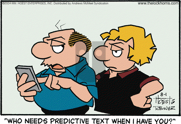 The Lockhorns - Thursday August 1, 2024 Comic Strip