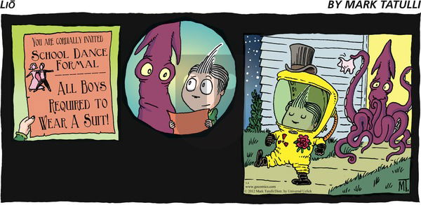 Lio on Sunday March 4, 2012 Comic Strip