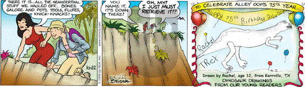 Alley Oop on Wednesday October 22, 2008 Comic Strip