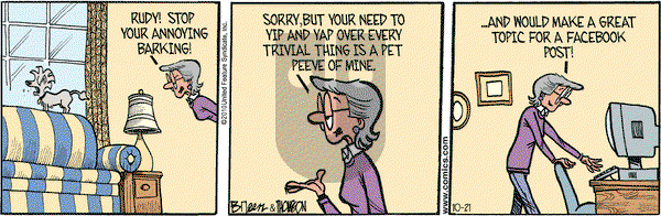 Grand Avenue on Thursday October 21, 2010 Comic Strip