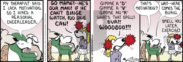 DeFlocked on Tuesday March 26, 2019 Comic Strip