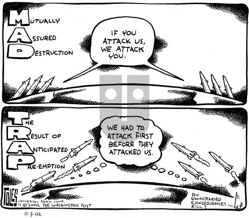 Tom Toles on Sunday November 3, 2002 Comic Strip