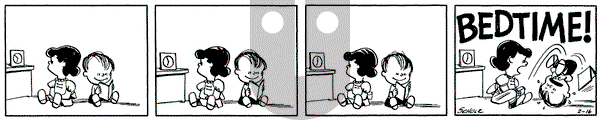 Peanuts on Tuesday February 16, 1954 Comic Strip