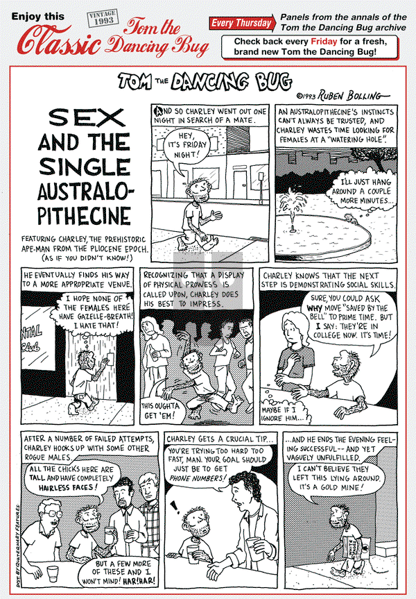 Tom the Dancing Bug on Thursday November 20, 2025 Comic Strip