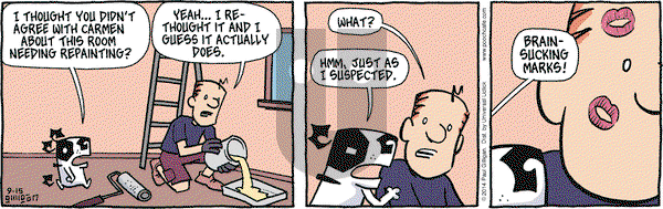 Pooch Cafe on Monday September 15, 2014 Comic Strip