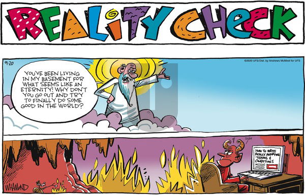 Reality Check on Sunday September 20, 2020 Comic Strip