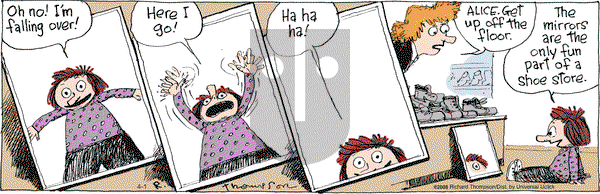 Cul de Sac on Monday April 1, 2013 Comic Strip