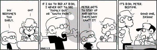FoxTrot - Thursday December 8, 2005 Comic Strip