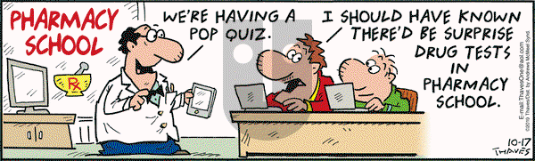 Frank and Ernest on Thursday October 17, 2019 Comic Strip