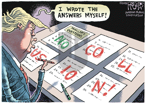 Rob Rogers on Tuesday November 20, 2018 Comic Strip