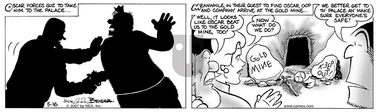 Alley Oop - Wednesday May 16, 2007 Comic Strip