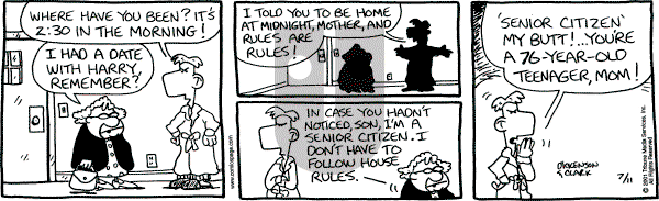 Lola on Wednesday July 11, 2001 Comic Strip