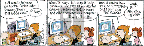 Cul de Sac on Tuesday August 19, 2014 Comic Strip