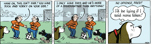 Fred Basset on Thursday December 17, 2015 Comic Strip