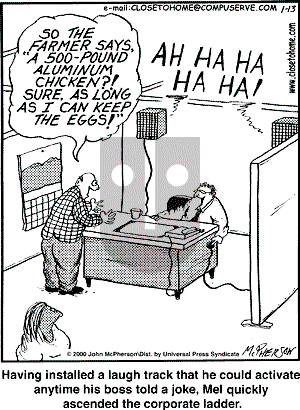 Close to Home - Thursday January 13, 2000 Comic Strip