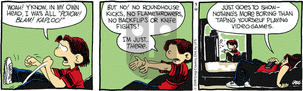 The Buckets on Tuesday March 10, 2009 Comic Strip