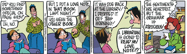 Rose is Rose on Friday March 20, 2009 Comic Strip