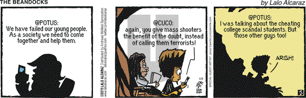La Cucaracha on Saturday April 6, 2019 Comic Strip