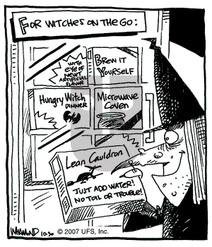 Reality Check on Tuesday October 30, 2007 Comic Strip