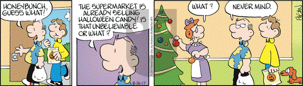 Drabble on Saturday August 26, 2017 Comic Strip