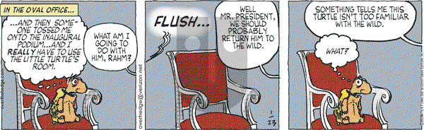 Over the Hedge on Friday January 23, 2009 Comic Strip