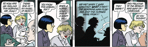 Doonesbury on Wednesday July 19, 2000 Comic Strip