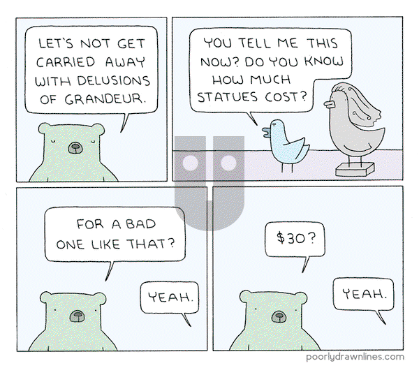 Poorly Drawn Lines on Wednesday April 4, 2018 Comic Strip