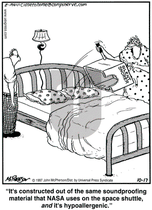 Close to Home on Friday October 17, 1997 Comic Strip