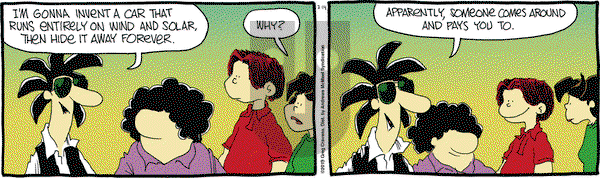 The Buckets on Thursday March 14, 2019 Comic Strip
