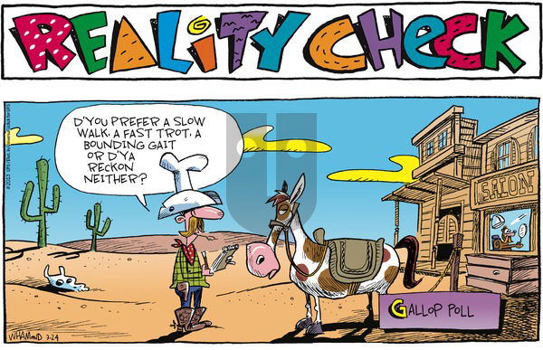 Reality Check on Sunday March 24, 2013 Comic Strip
