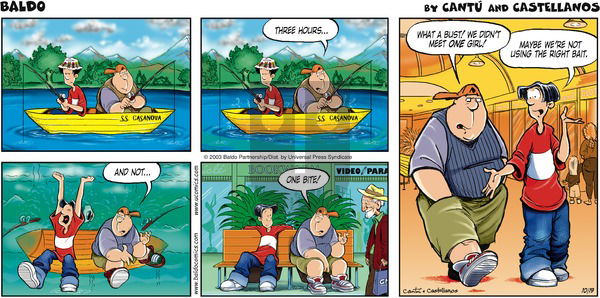 Baldo on Sunday October 26, 2003 Comic Strip