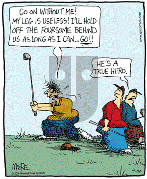 In the Bleachers on Thursday January 22, 2009 Comic Strip