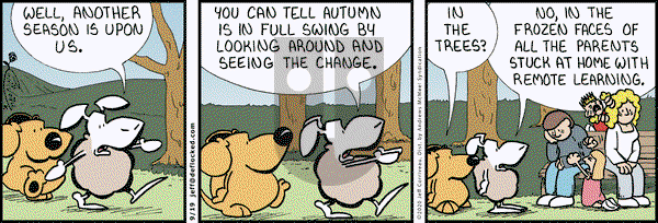 DeFlocked on Saturday September 19, 2020 Comic Strip