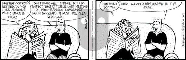 Clear Blue Water on Monday March 10, 2008 Comic Strip