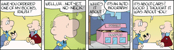 Drabble on Thursday February 1, 2018 Comic Strip