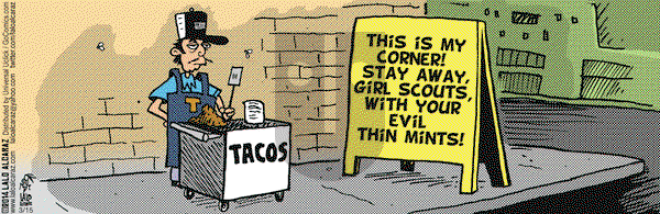 La Cucaracha on Saturday March 15, 2014 Comic Strip
