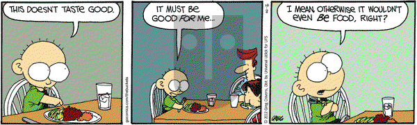 The Buckets on Wednesday October 3, 2012 Comic Strip