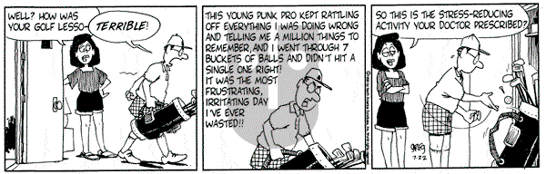 Luann on Saturday July 22, 1995 Comic Strip