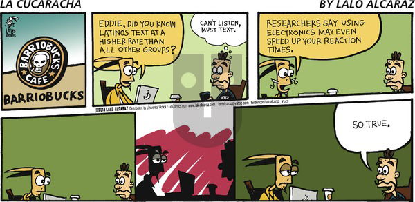 La Cucaracha on Sunday June 2, 2013 Comic Strip